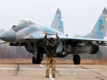Руските въоръжени сили унищожиха украински МиГ-29 на летище в Киевска област
