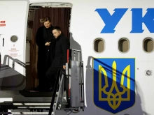 Дрон за малко не удари самолета на Зеленски край Молдова