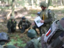 Украински военни тренират с френски инструктори в Полша