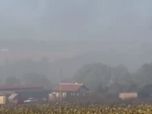 Голям пожар избухна край Бургас