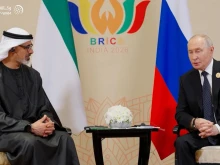 Престолонаследникът на Абу Даби се срещна с Путин в кулоарите на срещата на върха на БРИКС в Ню Делхи