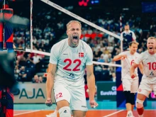 Дания продължава да изненадва приятно на Евроволей 2026