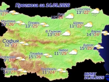 Предимно слънчево днес, температурите достигат до 27 градуса