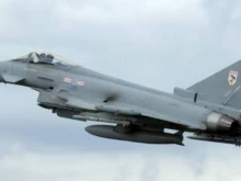 Удариха италиански изтребител Eurofighter в саудитска военновъздушна база