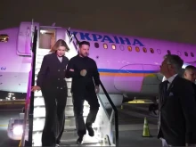 Зеленски пристигна в Ню Йорк за Общото събрание на ООН
