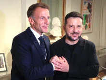 Зеленски се срещна с Макрон в Ню Йорк, обсъдиха прекратяването на ударите по енергийния сектор