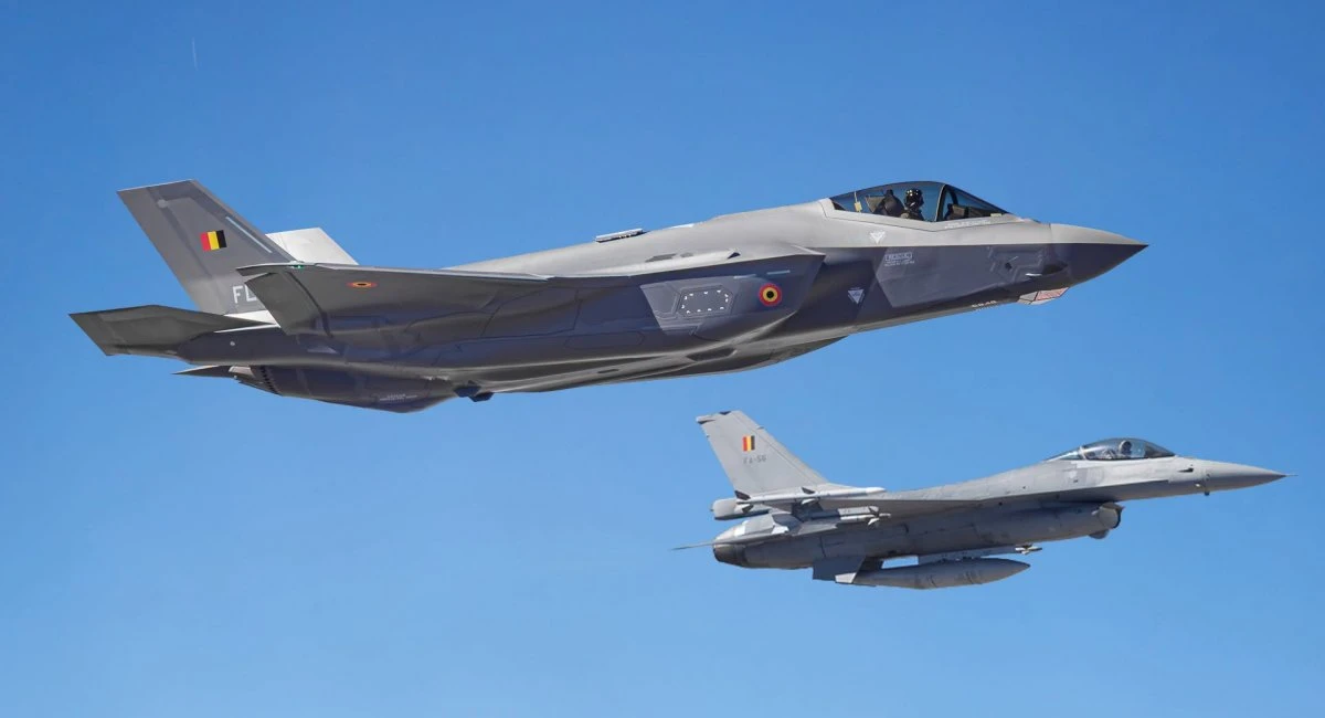 Белгийските F-16 за Украйна са все по-близо заради пристигането на три нови F-35 от САЩ