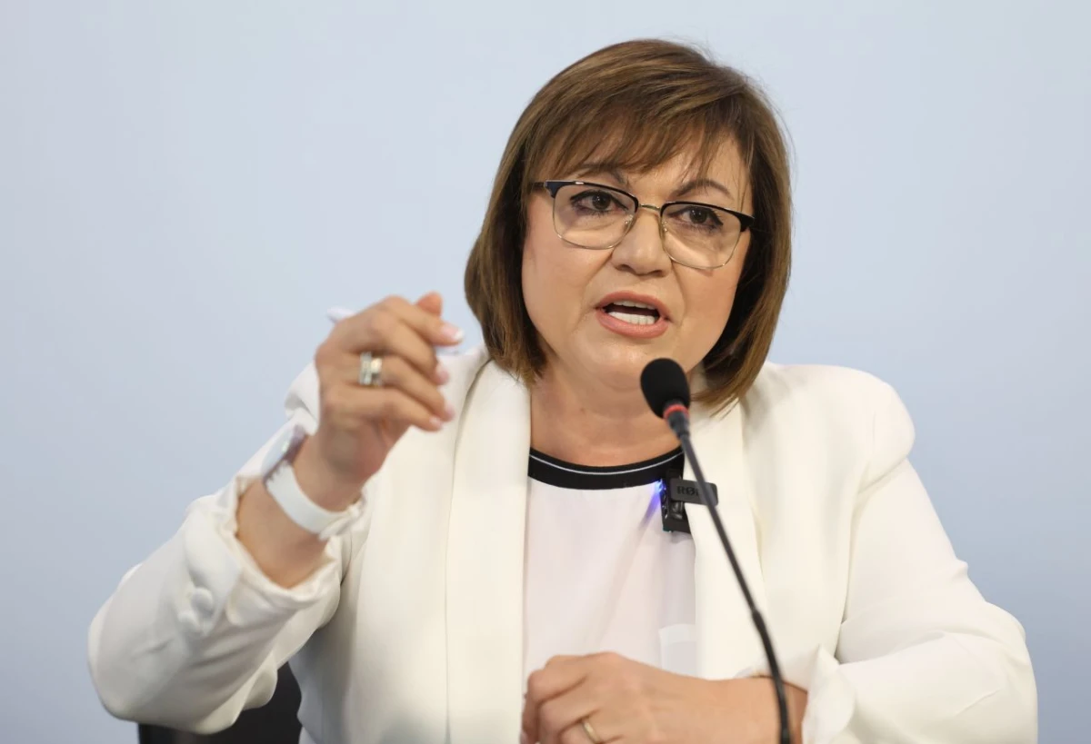 Корнелия Нинова: Радев обслужва свръхбогатите и олигархията
