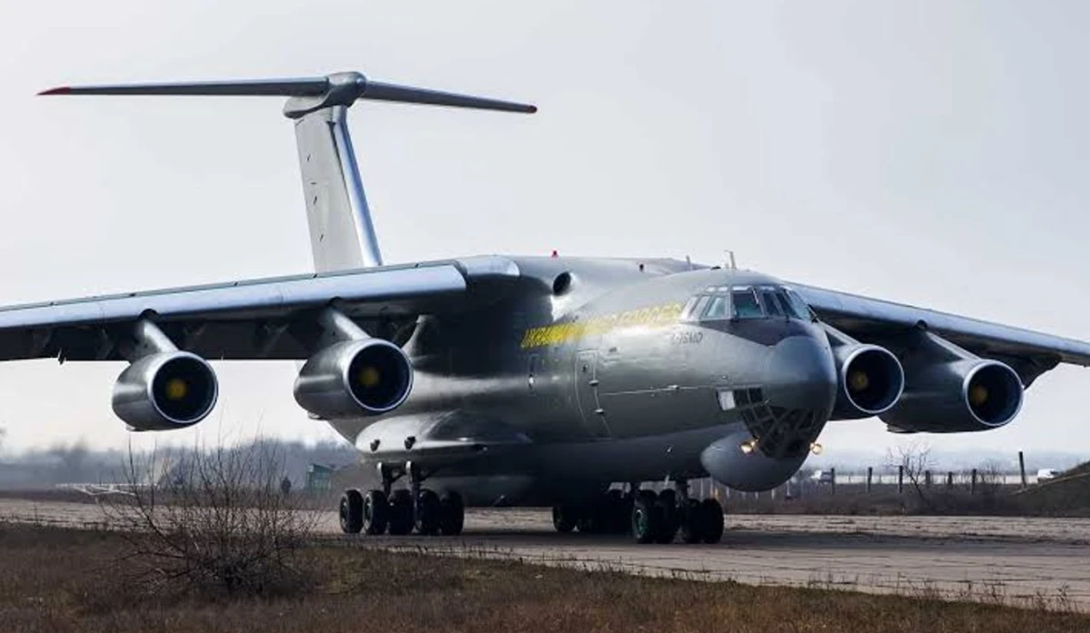 Украински Ил-76 два пъти е бил засечен над Полша