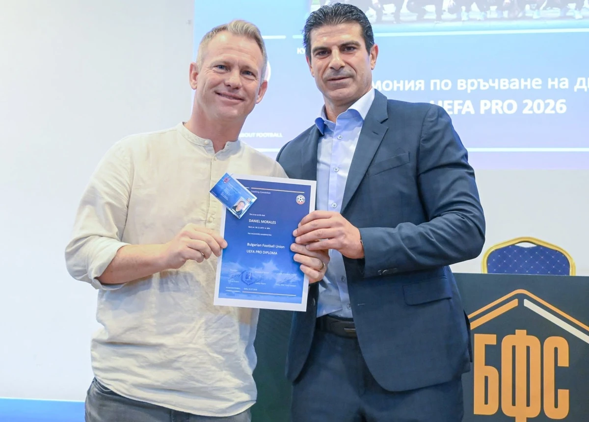 Треньорът на ЦСКА вече е с УЕФА ПРО лиценз