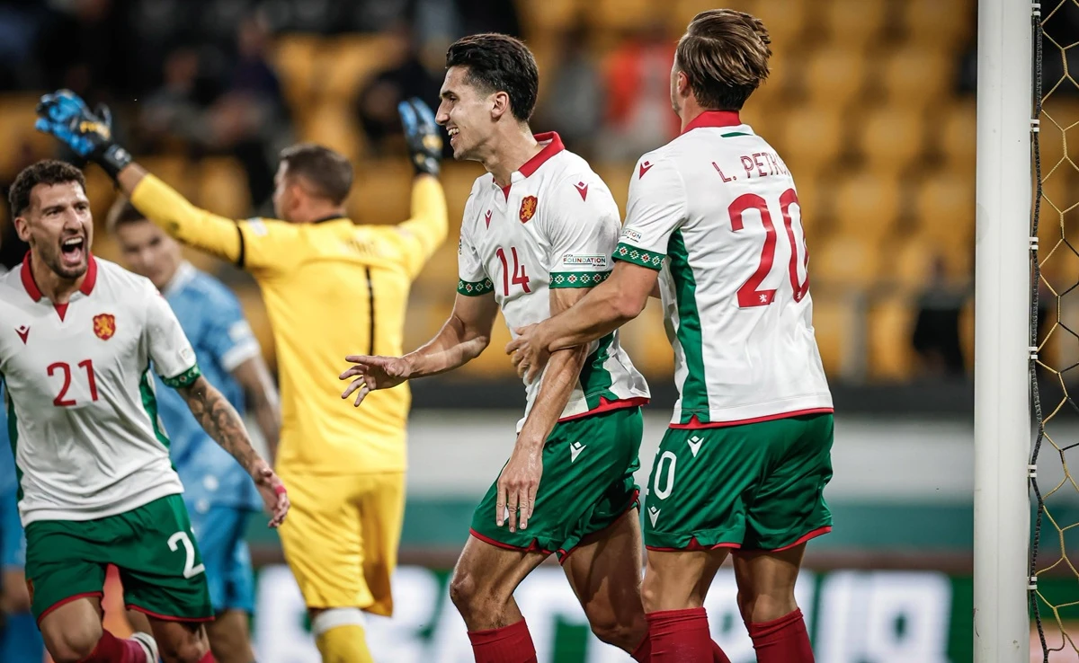 България 1:1 Люксембург, Асен Чандъров с гол в дебюта си