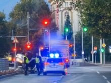 Зрелищна катастрофа на натоварен булевард в Пловдив