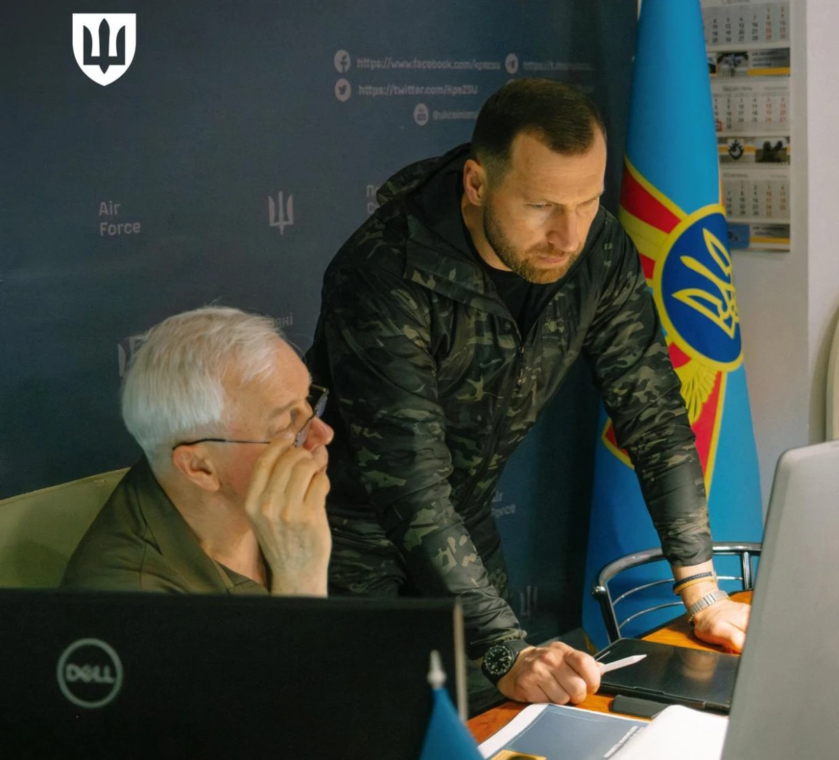 Министър Хмара посети ВВС в Киевска област: Засилваме ешелонираната отбрана на столицата