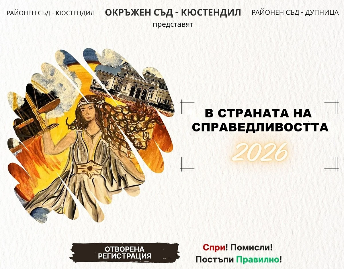 Стартира седмото издание на конкурса "В страната на Справедливостта"