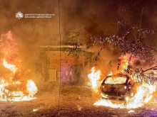 Руски дрон отново удари Южния мост в Киев, три жени пострадаха в Днепър