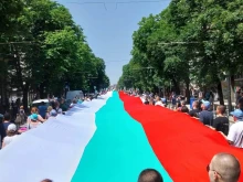 80-метров трибагреник изпращат русенци за посрещането на тленните останките на цар Самуил