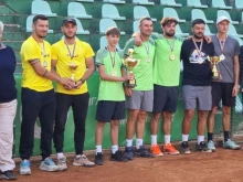 Локомотив София триумфира с титлата на Държавното отборно първенство по тенис за мъже в София