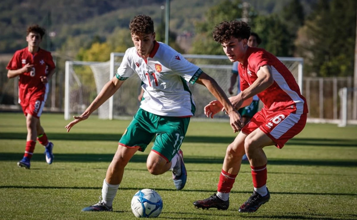 България U17 записа втора поредна победа над Малта
