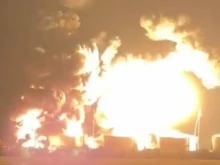 650 дрона полетяха към Москва и областта, гори най-голямата петролна база в региона
