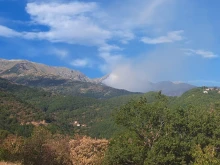 Скара на дърва причини голям пожар в Кюстендилско