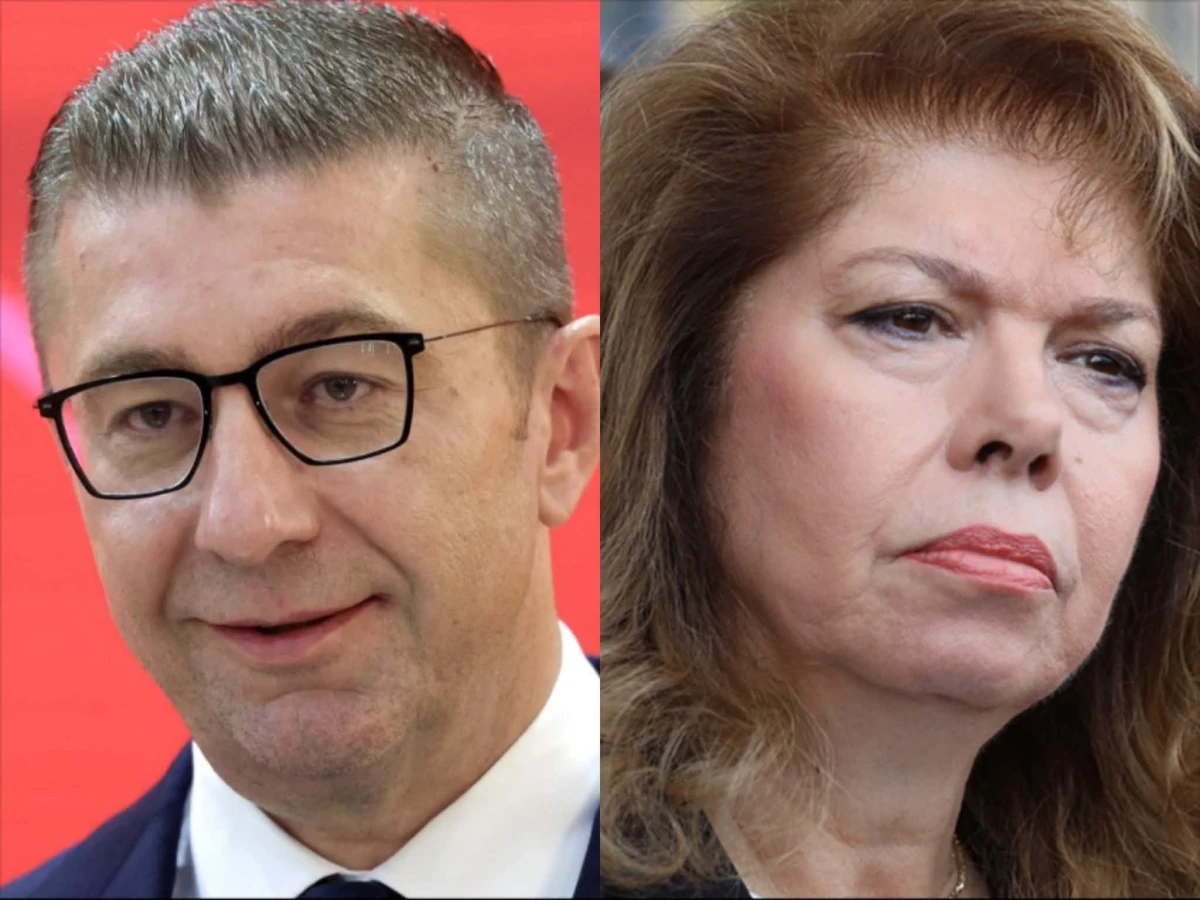 Мицкоски отговори на Йотова: Някои държави членки, които се чувстват удобно в столовете си в Брюксел, са забравили европейските ценности