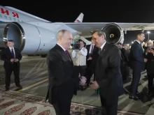 Путин пристигна в Туркменистан за срещата на върха на ОНД