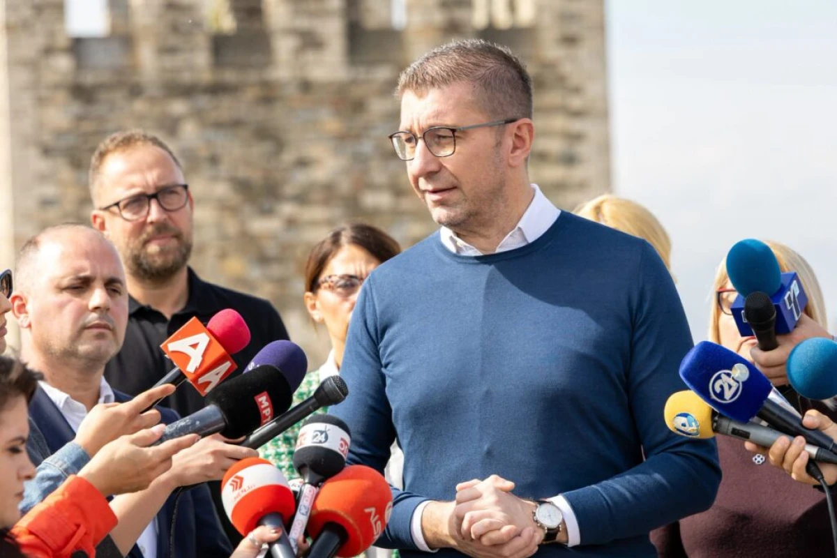 Мицкоски: Радвам се, че с България започнахме директен диалог – това е единственият начин