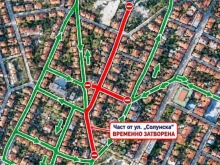 Затварят улица "Солунска" в Сандански