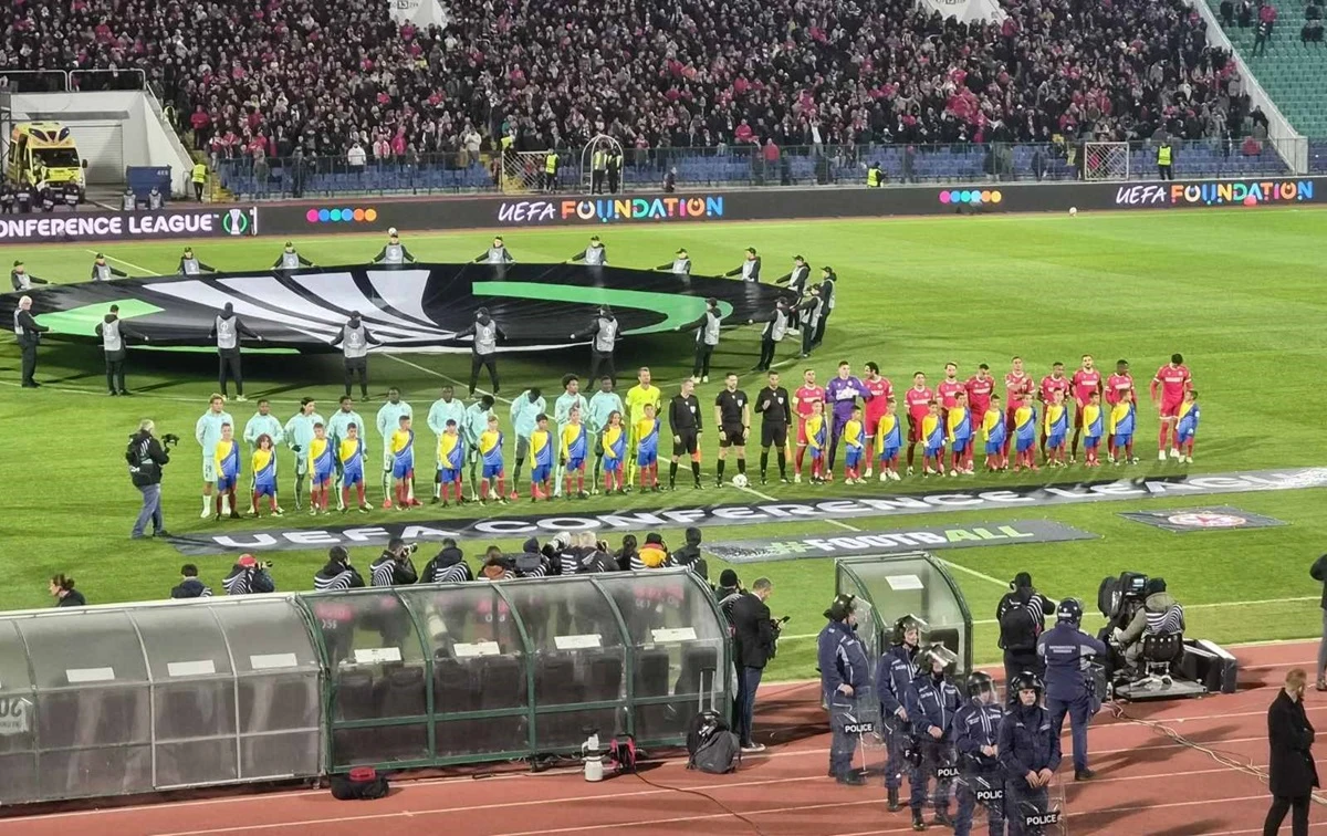 Монако води на ЦСКА с 2:0, "червените" играят вдъхновено