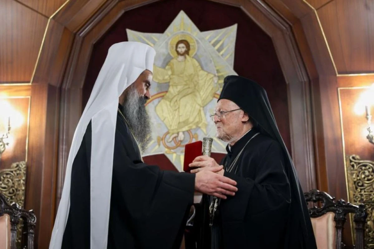 Патриарх Даниил посрещна Вселенския патриарх Вартоломей у нас
