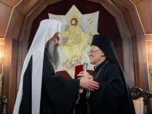 Патриарх Даниил посрещна Вселенския патриарх Вартоломей у нас