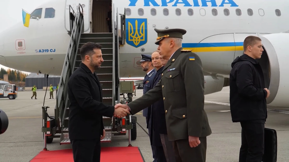 Зеленски кацна в Осло за решителен кръг от преговори за прекратяване на руско-украинския конфликт