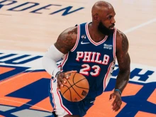 Шампионите от Ню Йорк Никс паднаха на старта в NBA: Леброн Джеймс и Филаделфия развалиха партито в "Гардън"
