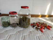 Хванаха германец с килограм марихуана и ловни патрони в село до Царево