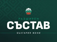 Ясен е разширеният състав на женския национален отбор по баскетбол за квалификациите за Евробаскет 2027