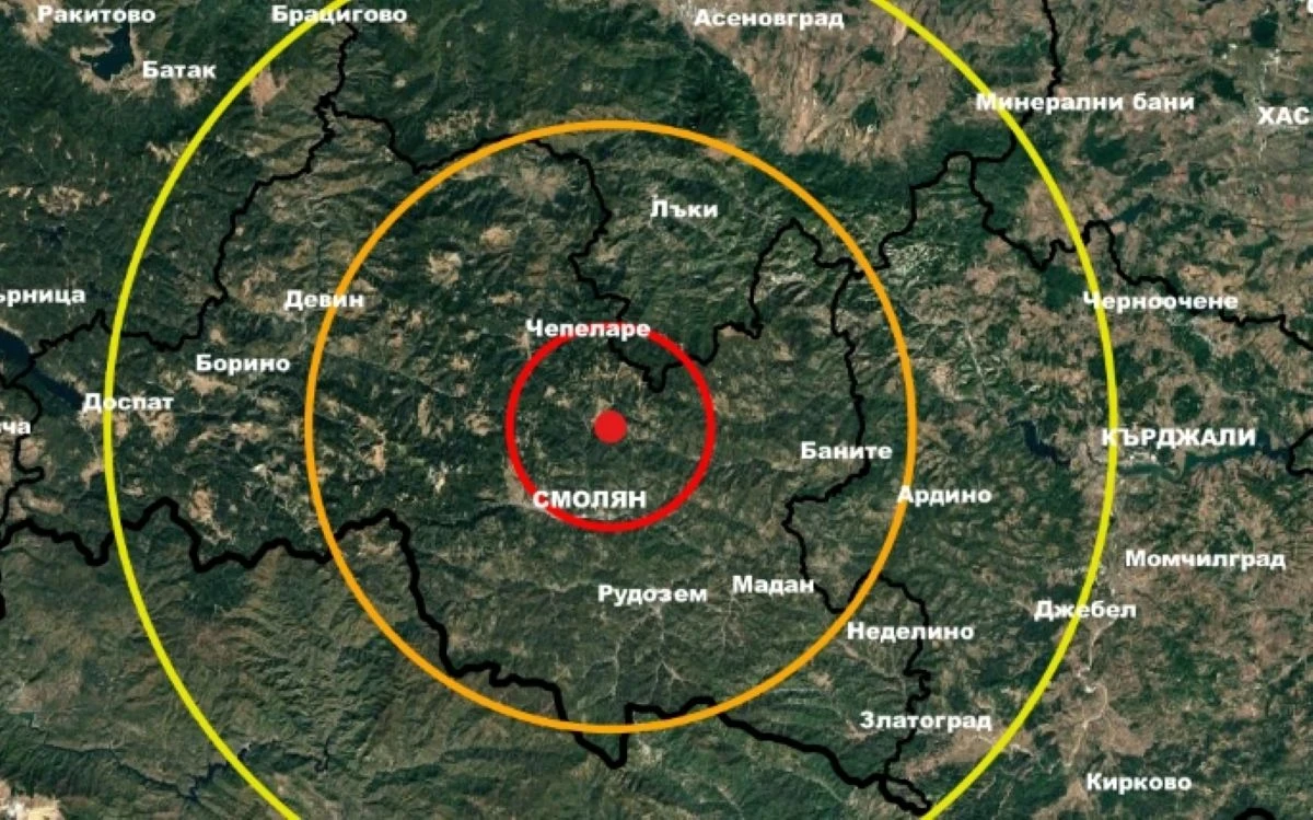 Хората са усетили земетресението край село Момчиловци като тътен