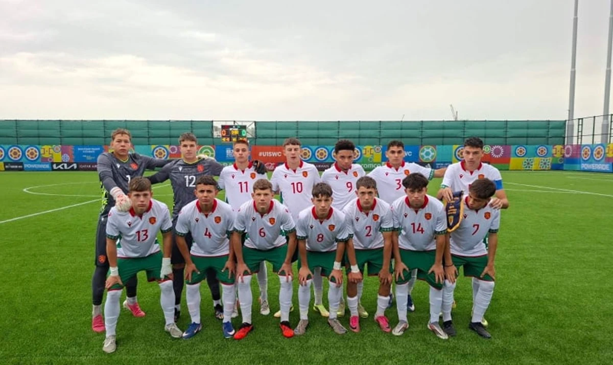 България U15 започна с две победи неофициалното световно първенство по футбол