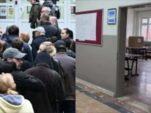 Висока активност в Сърбия срещу празни избирателни секции у нас