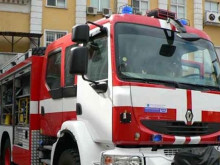 Пламна нерегламентирано сметище в село Басарбово