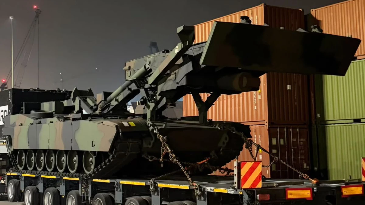 Полша получи нова партида танкови мостополагачи M1110 JAB на базата на Abrams