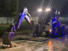 Голяма ВиК авария във Велико Търново: Затвориха част от наводнен булевард в града