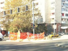 Заради газопровод разкопаха възлово кръстовище, до 10 дни приключват
