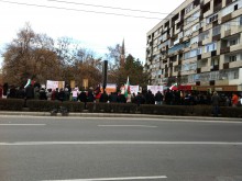 В Пловдив започна протестът срещу добива на шистов газ