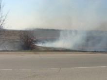 Пет пожара само за вчера са избухнали в областта