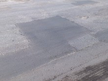 В "Северен" запълват дупките по "Рогошко шосе"