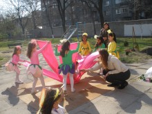 Зелена акция в ОДЗ "Щастливо детство" в район "Източен"