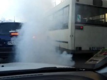 Автобус опуши Центъра на Пловдив