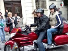 Кмет и Губернатор яхнаха червен "звяр" по случай мотоизложение