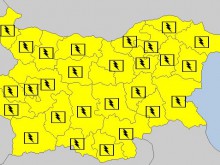 Жълт код днес заради очаквани бури в цяла България
