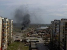 Роми палят системно гуми в "Източен" и замърсяват въздуха
